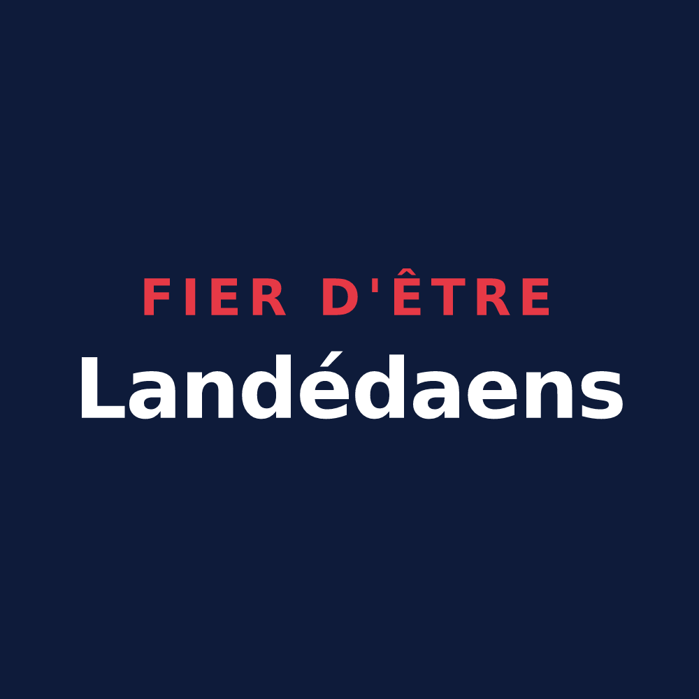 T-shirt « Fier d'être Landédaens » — design pour Landéda