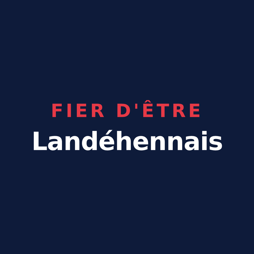 T-shirt « Fier d'être Landéhennais » — design pour Landéhen