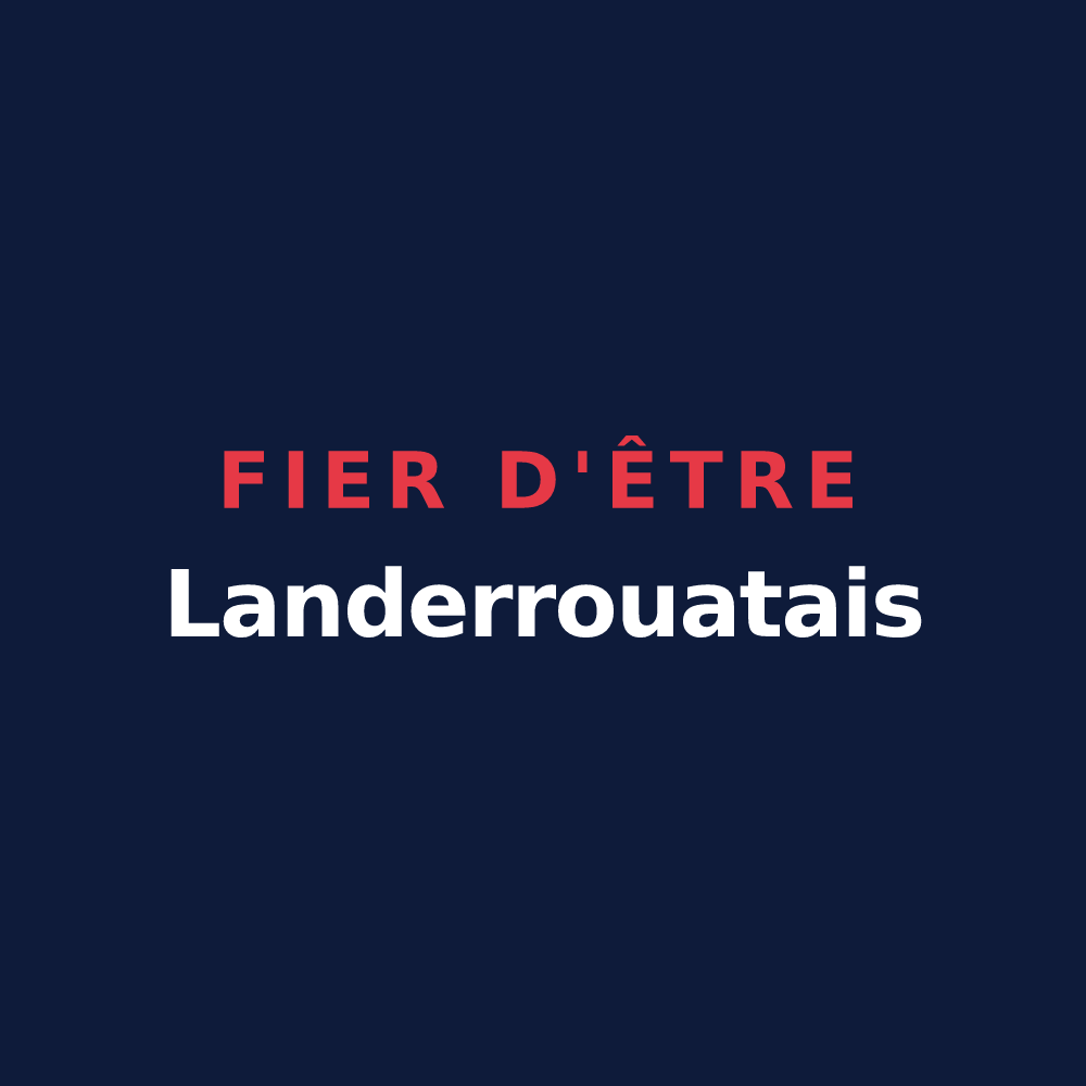 T-shirt « Fier d'être Landerrouatais » — design pour Landerrouat