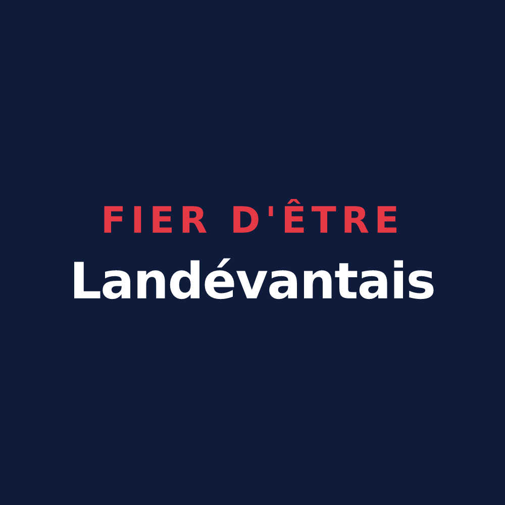 T-shirt « Fier d'être Landévantais » — design pour Landévant