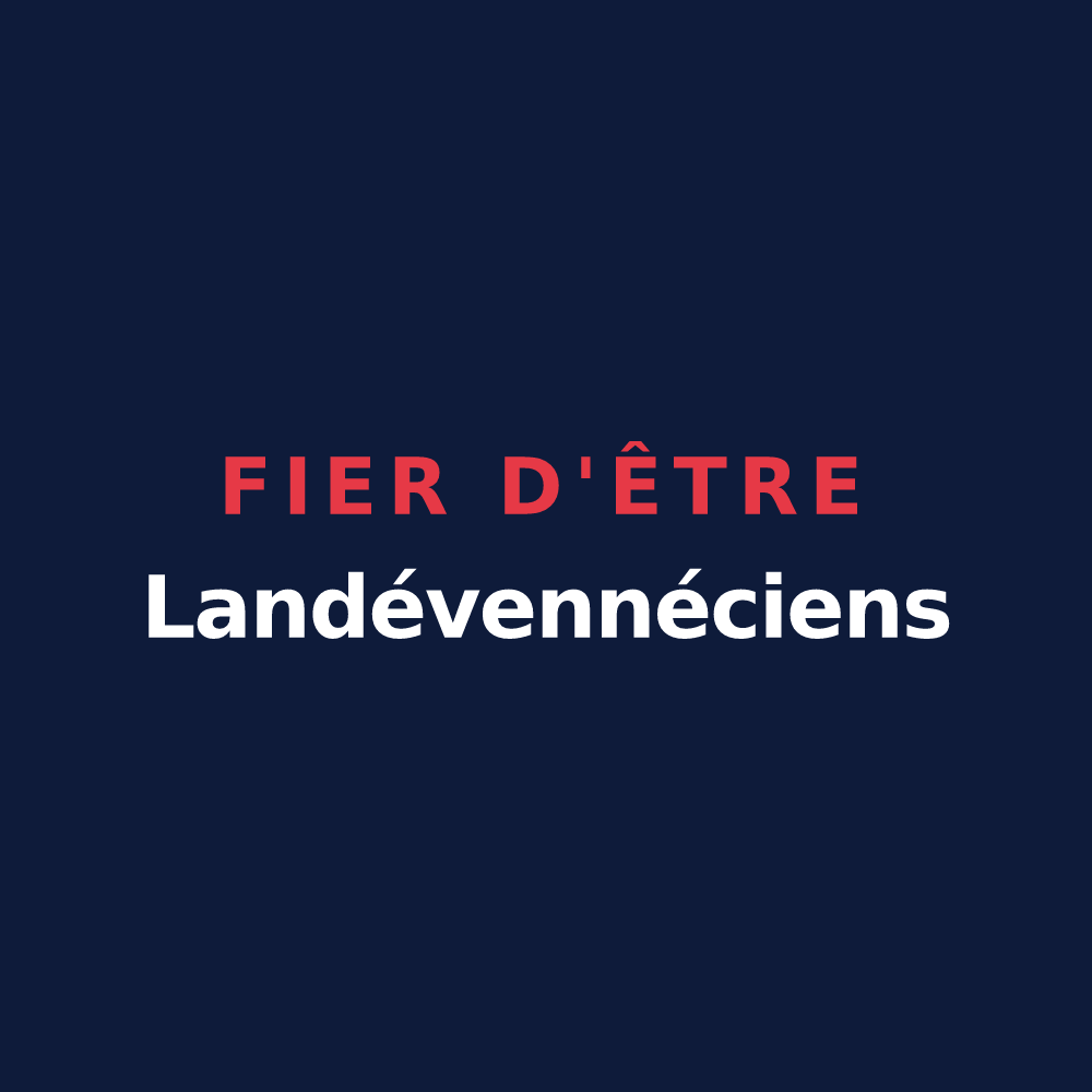 T-shirt « Fier d'être Landévennéciens » — design pour Landévennec
