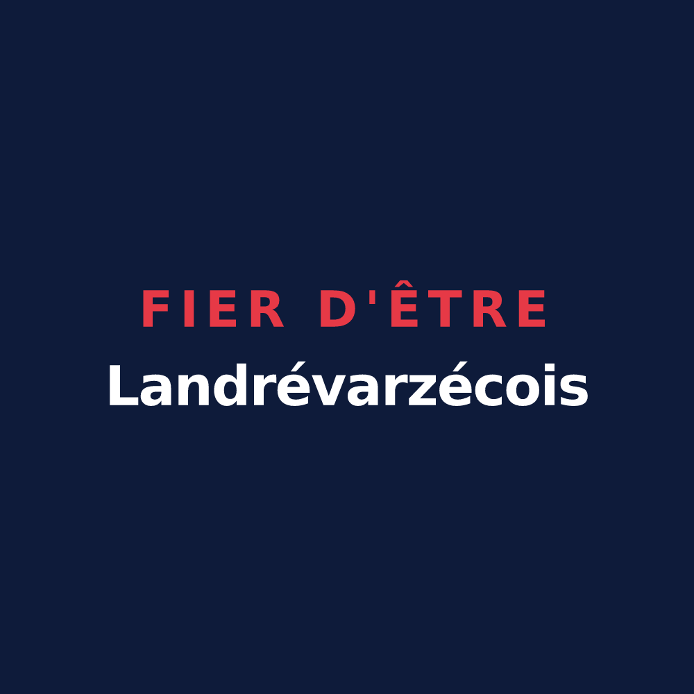 T-shirt « Fier d'être Landrévarzécois » — design pour Landrévarzec