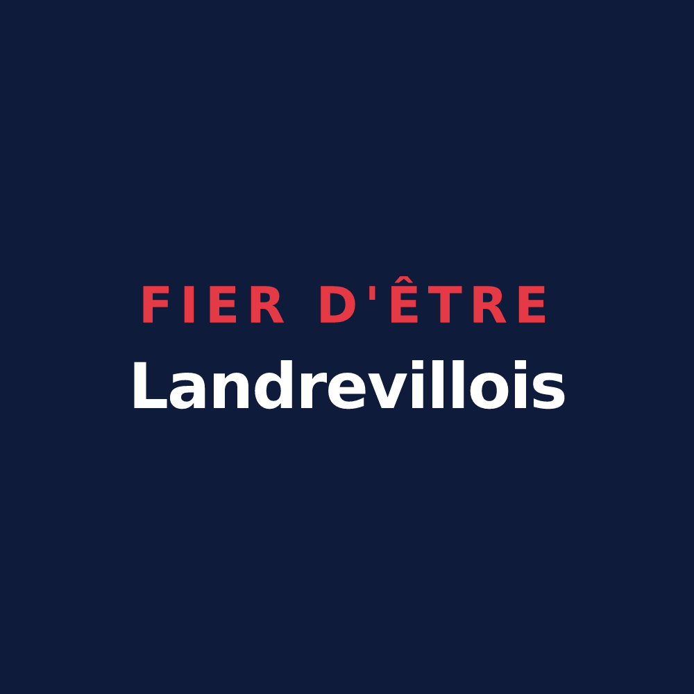T-shirt « Fier d'être Landrevillois » — design pour Landreville