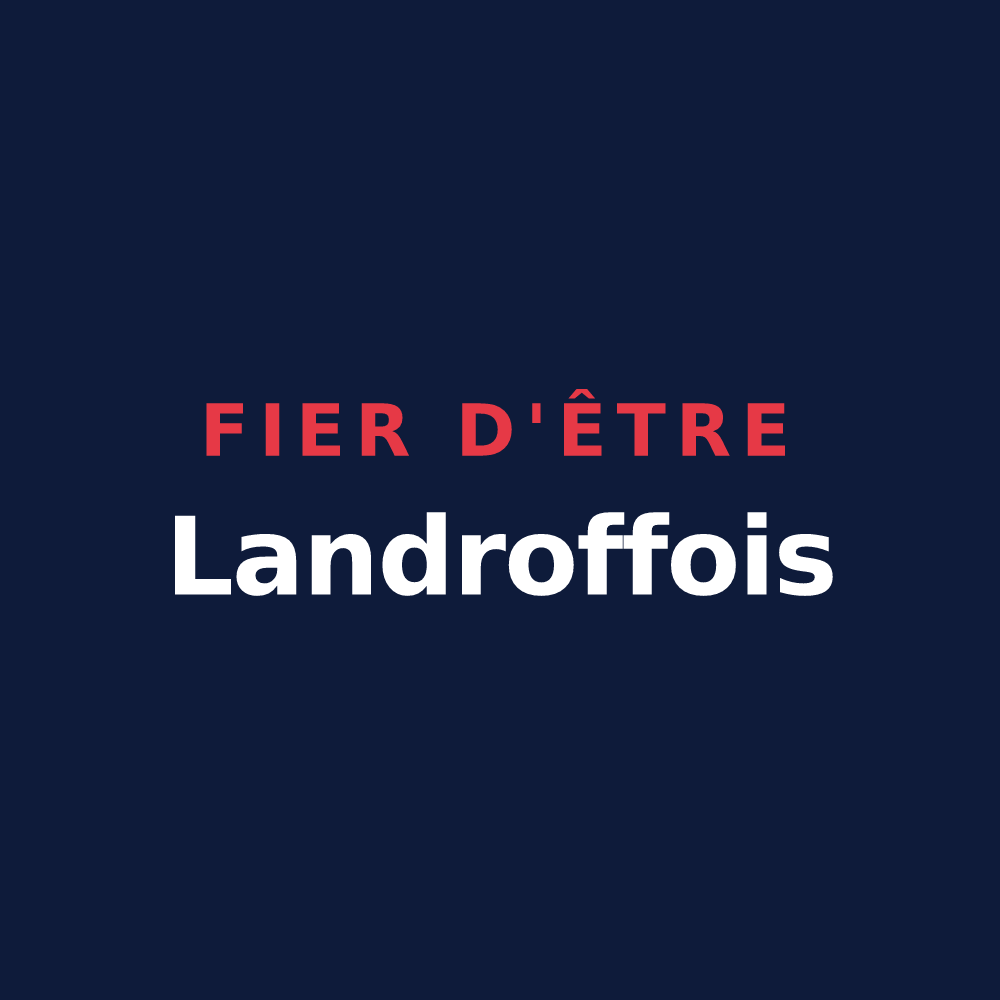 T-shirt « Fier d'être Landroffois » — design pour Landroff