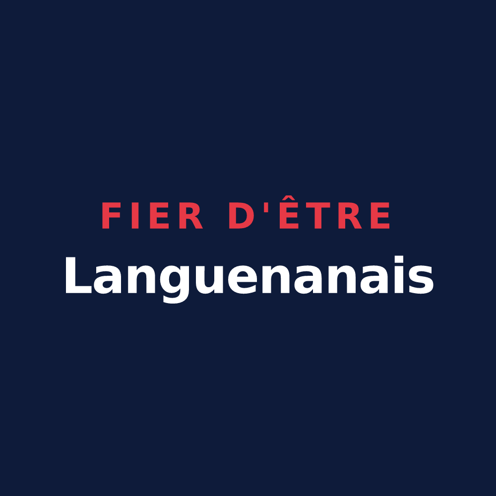 T-shirt « Fier d'être Languenanais » — design pour Languenan