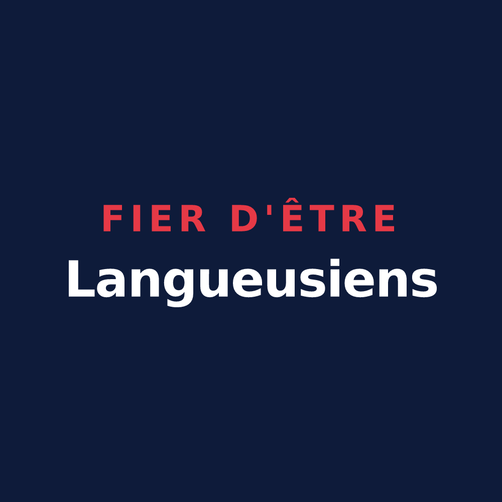 T-shirt « Fier d'être Langueusiens » — design pour Langueux
