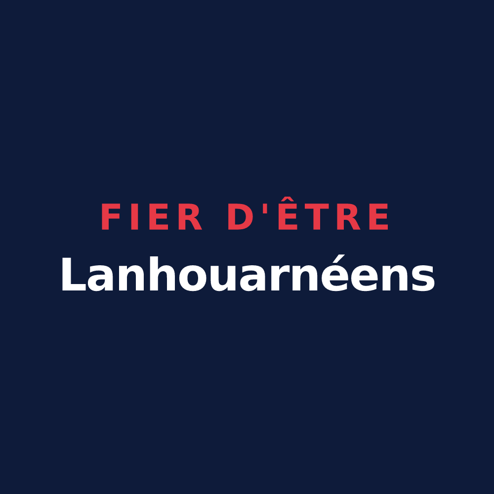T-shirt « Fier d'être Lanhouarnéens » — design pour Lanhouarneau