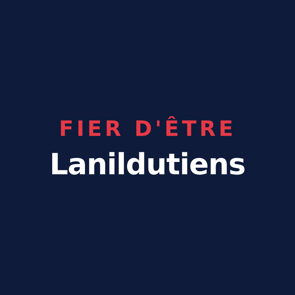 T-shirt « Fier d'être Lanildutiens » — design pour Lanildut