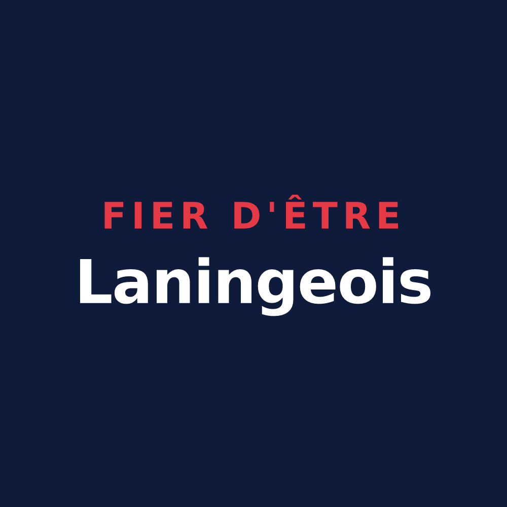 T-shirt « Fier d'être Laningeois » — design pour Laning