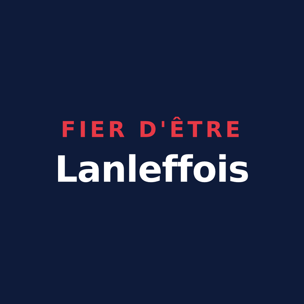 T-shirt « Fier d'être Lanleffois » — design pour Lanleff