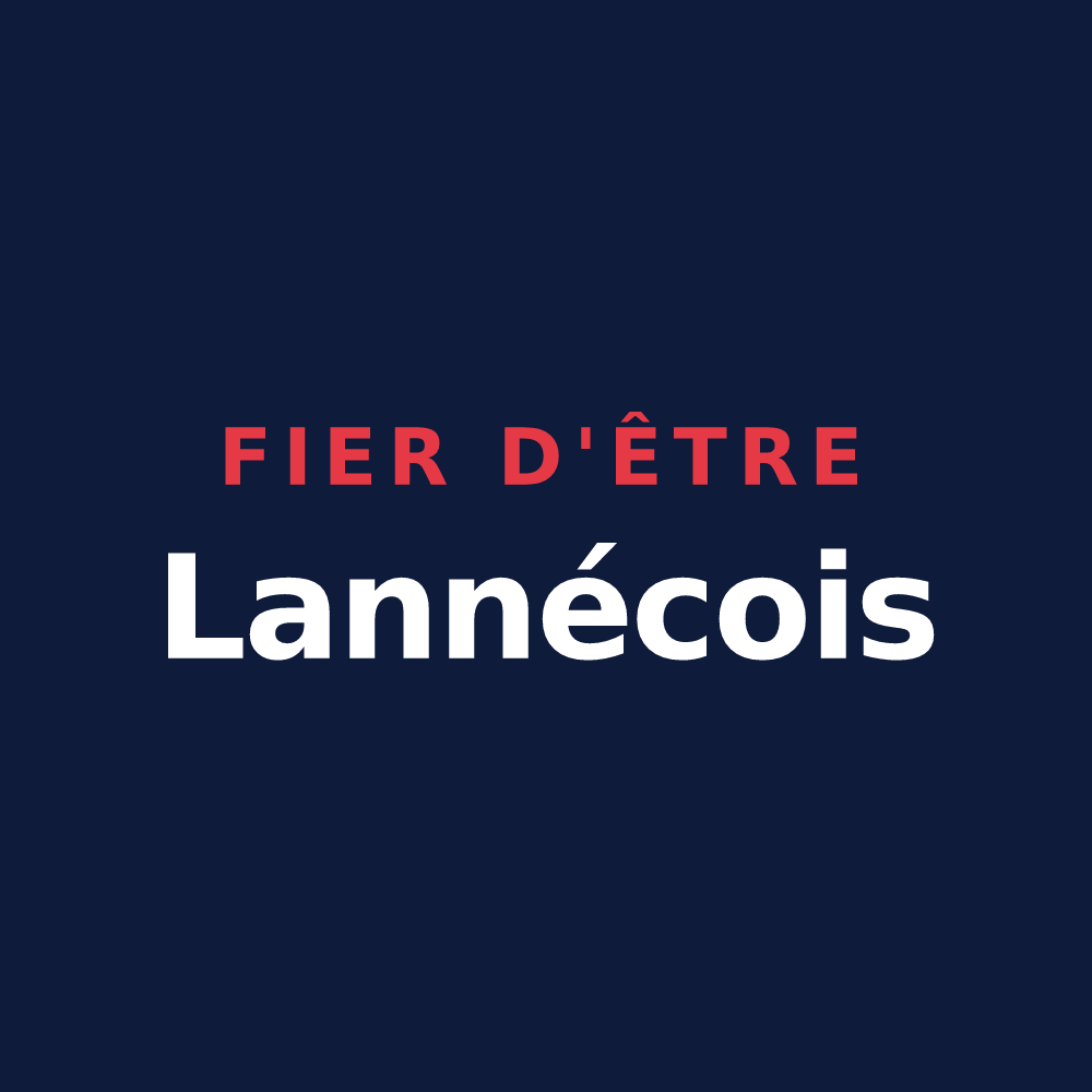 T-shirt « Fier d'être Lannécois » — design pour Lannéanou