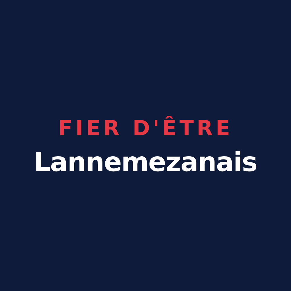 T-shirt « Fier d'être Lannemezanais » — design pour Lannemezan