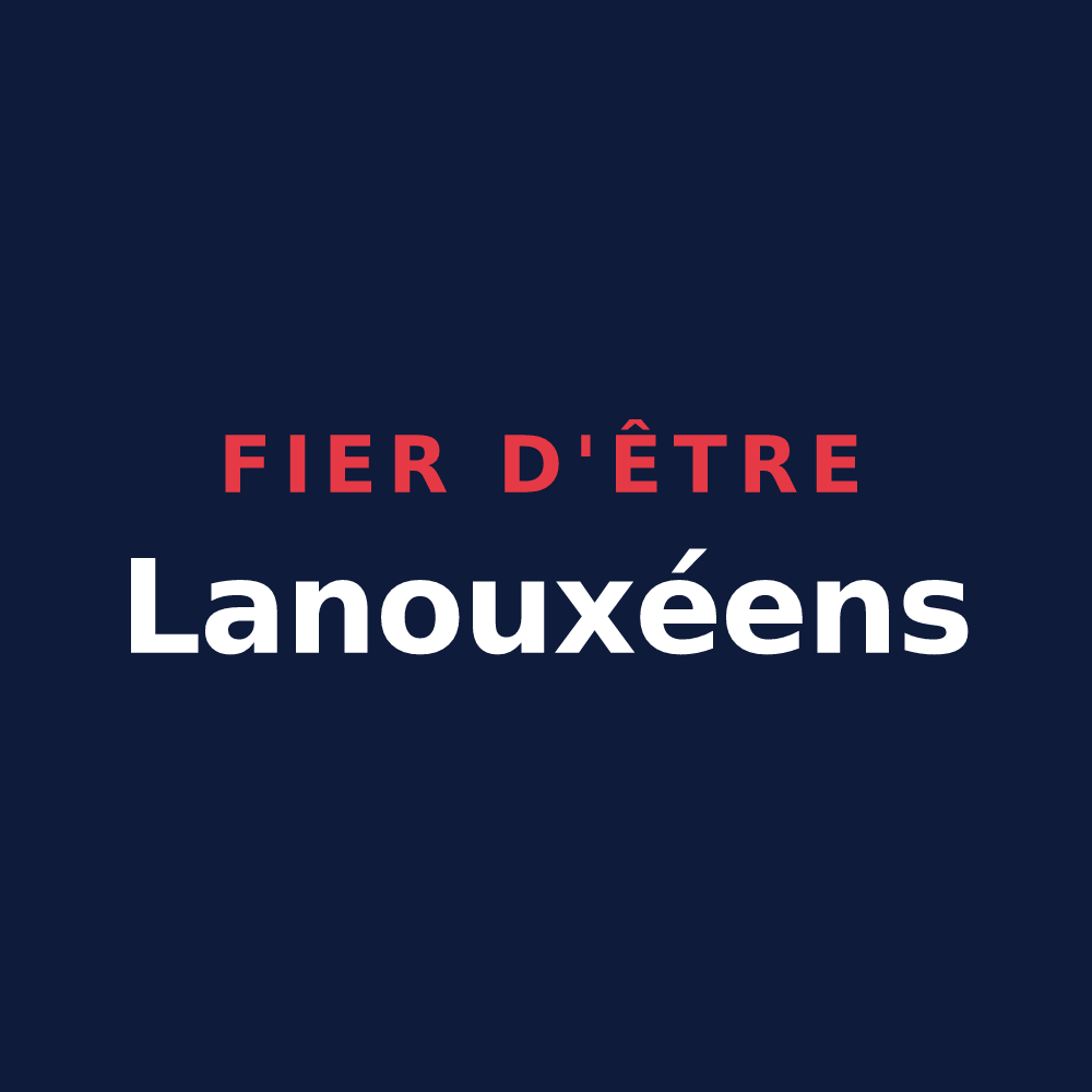 T-shirt « Fier d'être Lanouxéens » — design pour Lanoux
