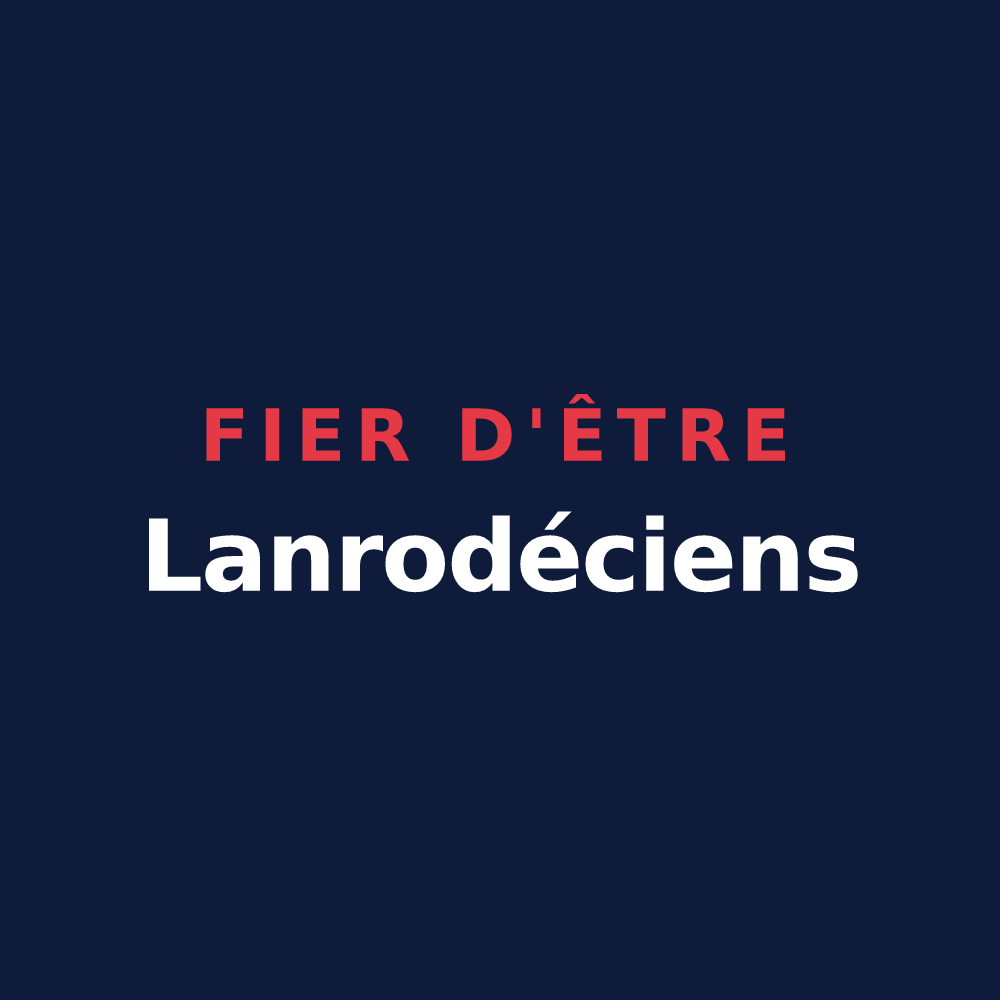 T-shirt « Fier d'être Lanrodéciens » — design pour Lanrodec