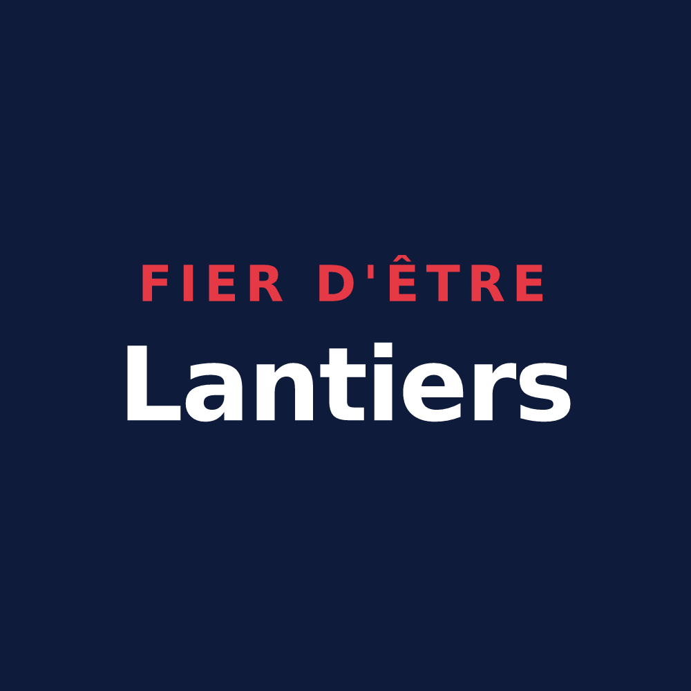 T-shirt « Fier d'être Lantiers » — design pour Lans-en-Vercors