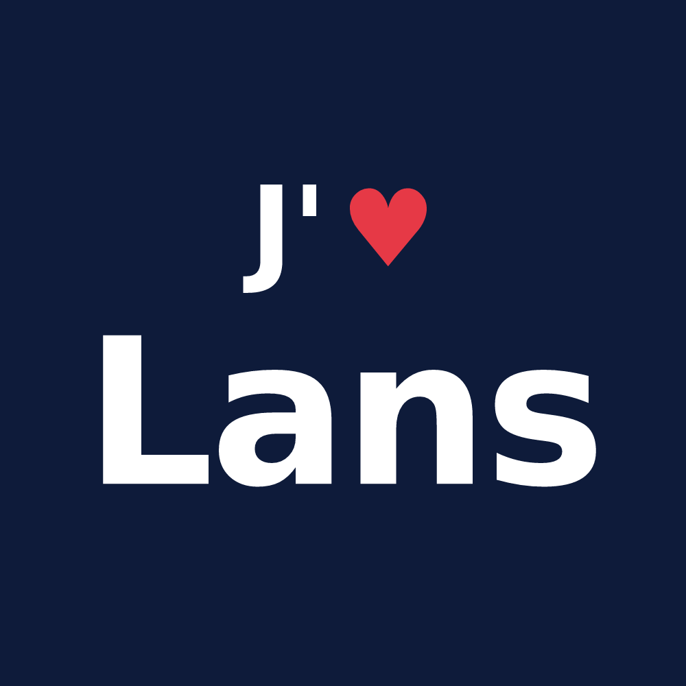 T-shirt personnalisé Lans — design J'aime Lans