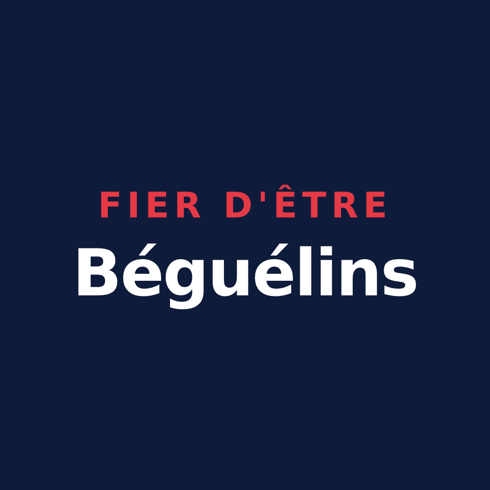 T-shirt « Fier d'être Béguélins » — design pour Lantenay