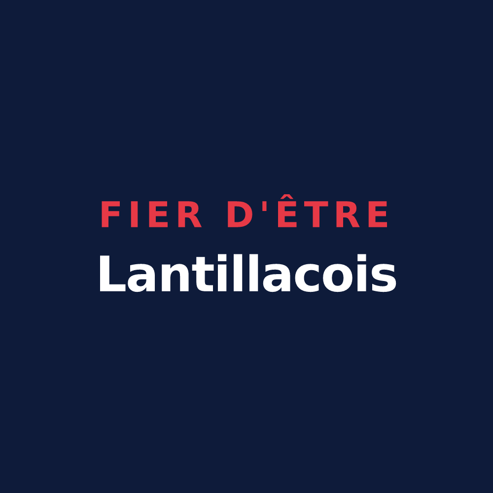 T-shirt « Fier d'être Lantillacois » — design pour Lantillac