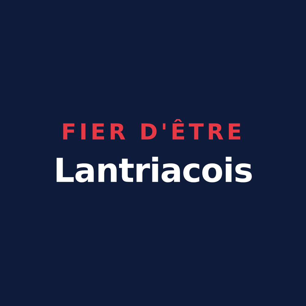 T-shirt « Fier d'être Lantriacois » — design pour Lantriac