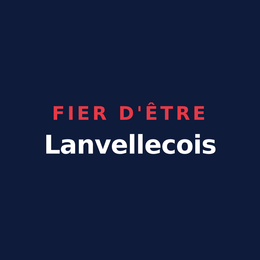 T-shirt « Fier d'être Lanvellecois » — design pour Lanvellec