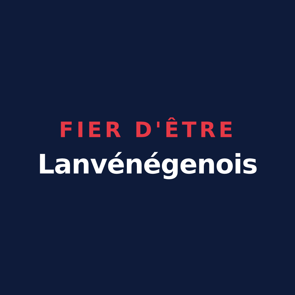 T-shirt « Fier d'être Lanvénégenois » — design pour Lanvénégen