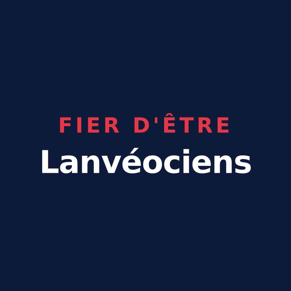T-shirt « Fier d'être Lanvéociens » — design pour Lanvéoc