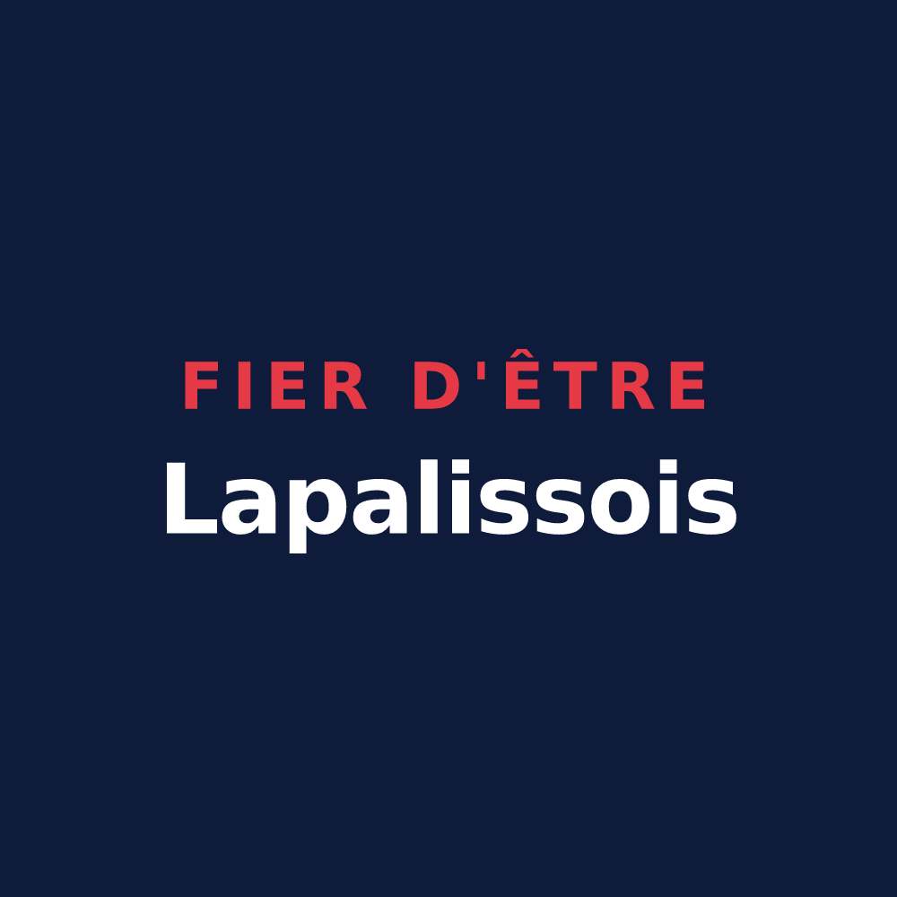 T-shirt « Fier d'être Lapalissois » — design pour Lapalisse