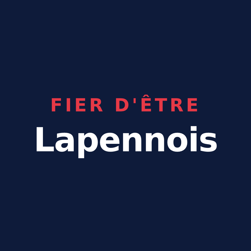 T-shirt « Fier d'être Lapennois » — design pour Lapenne