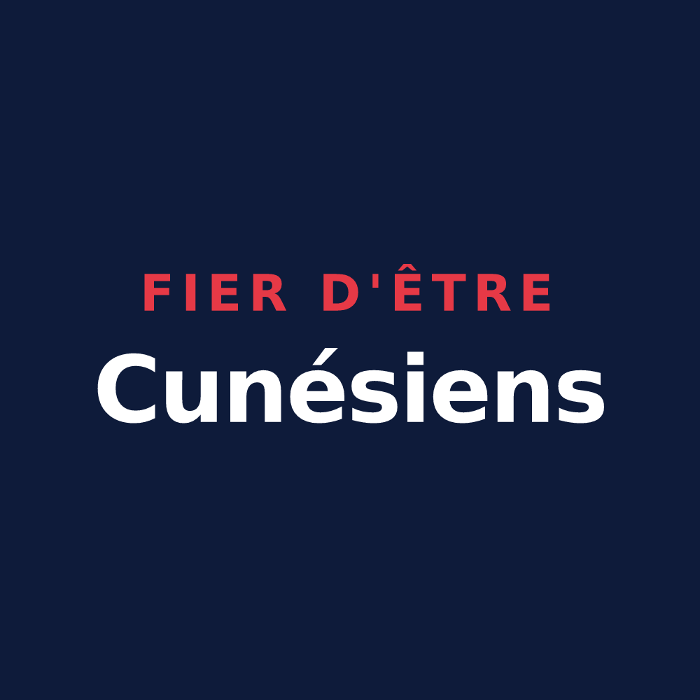 T-shirt « Fier d'être Cunésiens » — design pour Laquenexy