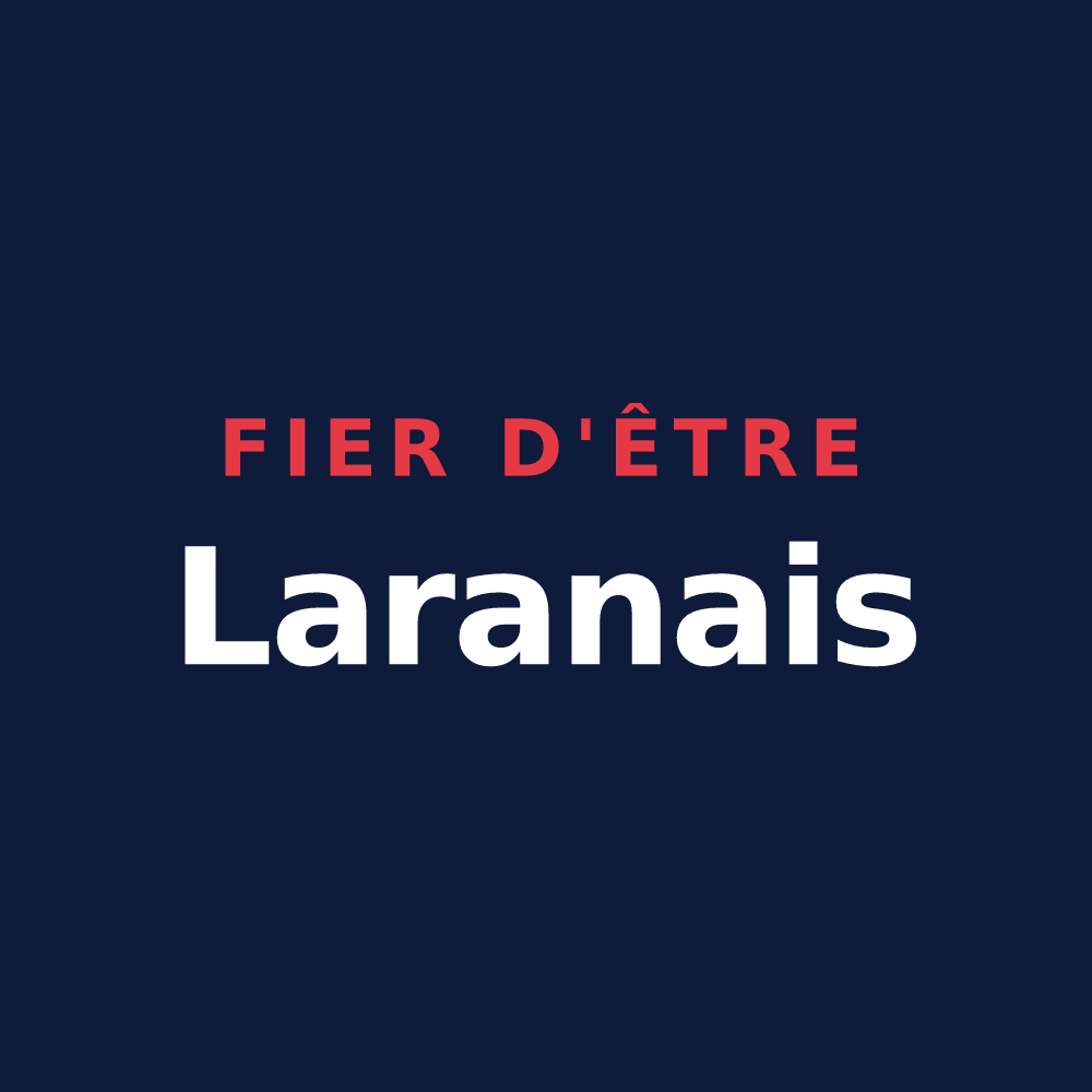 T-shirt « Fier d'être Laranais » — design pour Laran