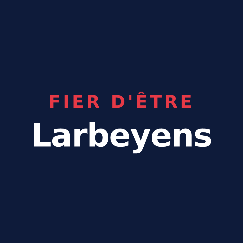 T-shirt « Fier d'être Larbeyens » — design pour Larbey