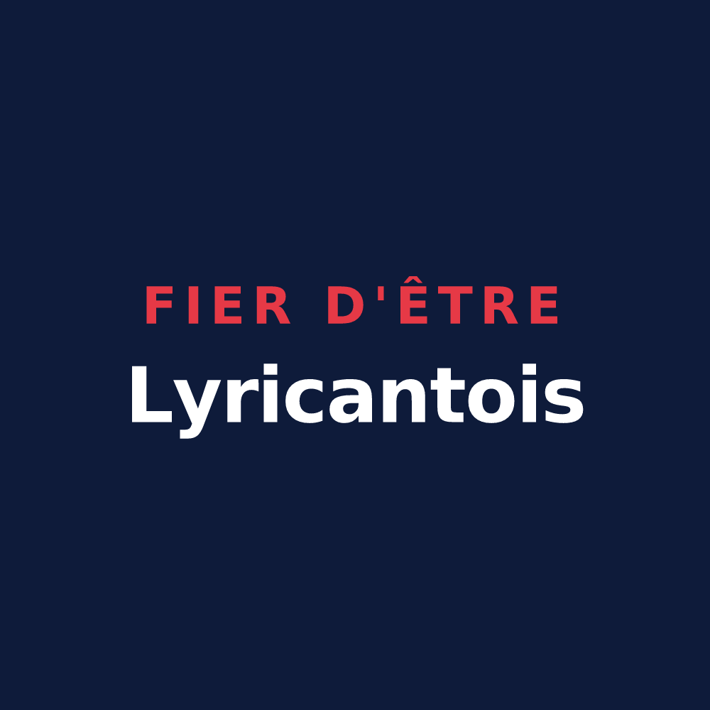 T-shirt « Fier d'être Lyricantois » — design pour Larchant