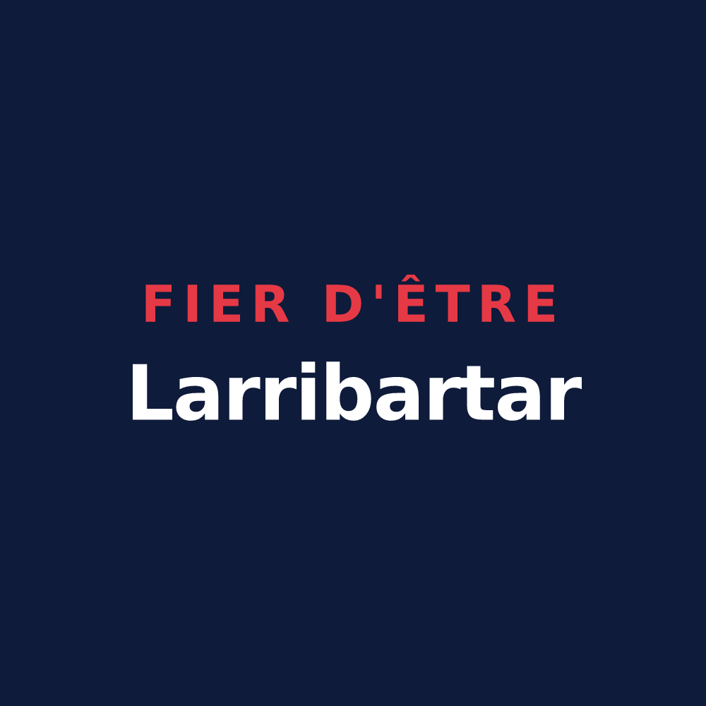 T-shirt « Fier d'être Larribartar » — design pour Larribar-Sorhapuru