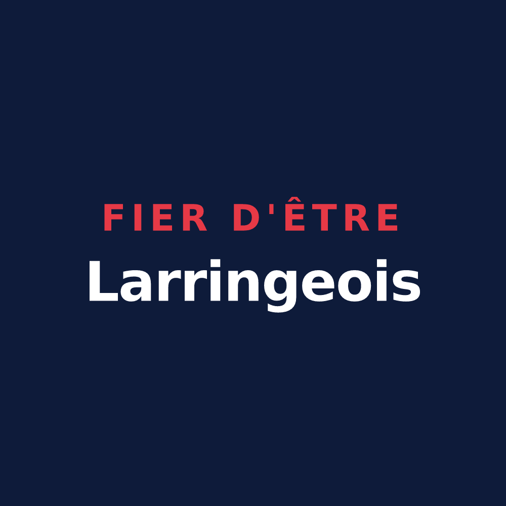 T-shirt « Fier d'être Larringeois » — design pour Larringes