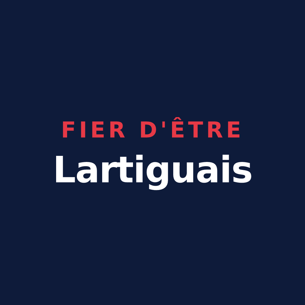 T-shirt « Fier d'être Lartiguais » — design pour Lartigue