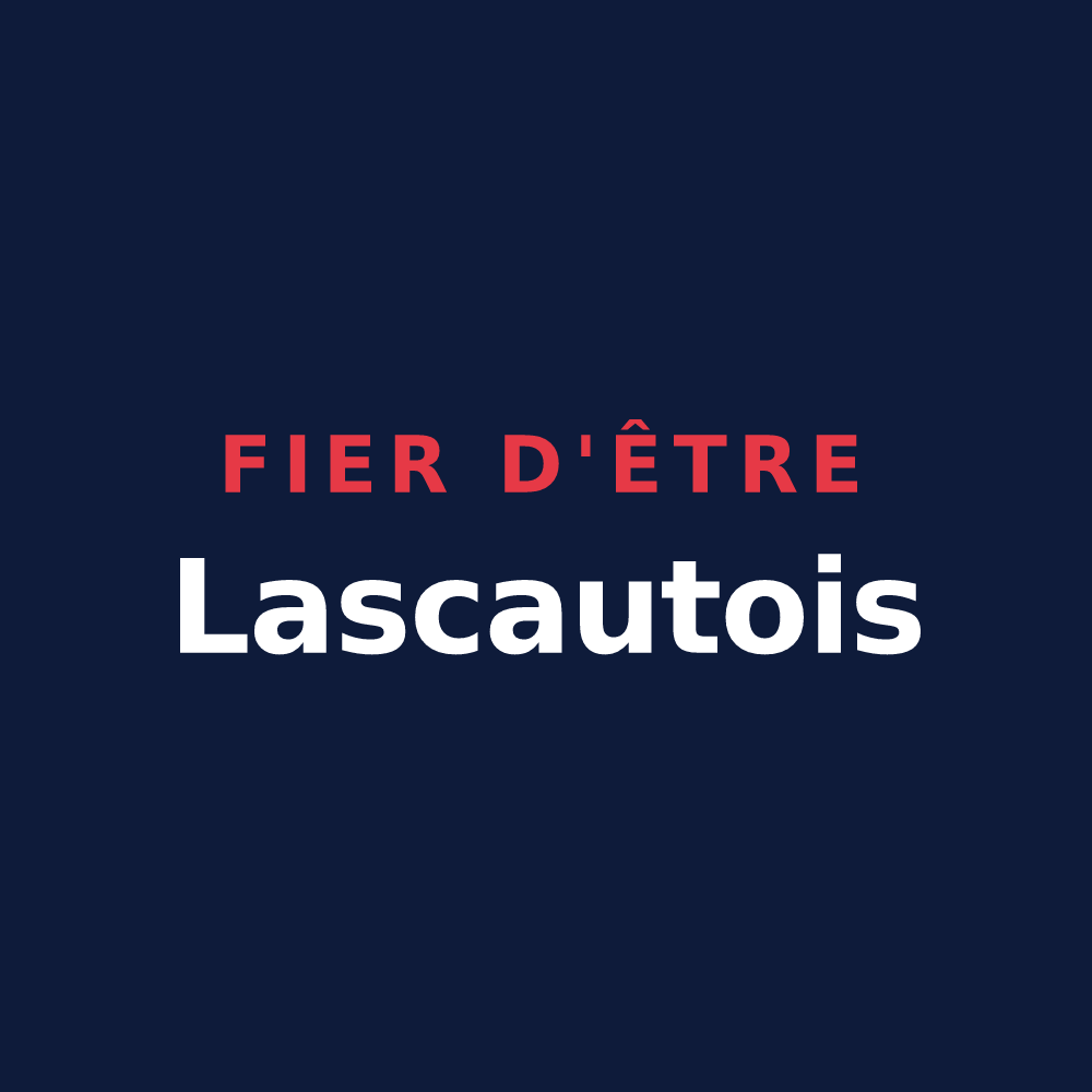 T-shirt « Fier d'être Lascautois » — design pour Lascaux