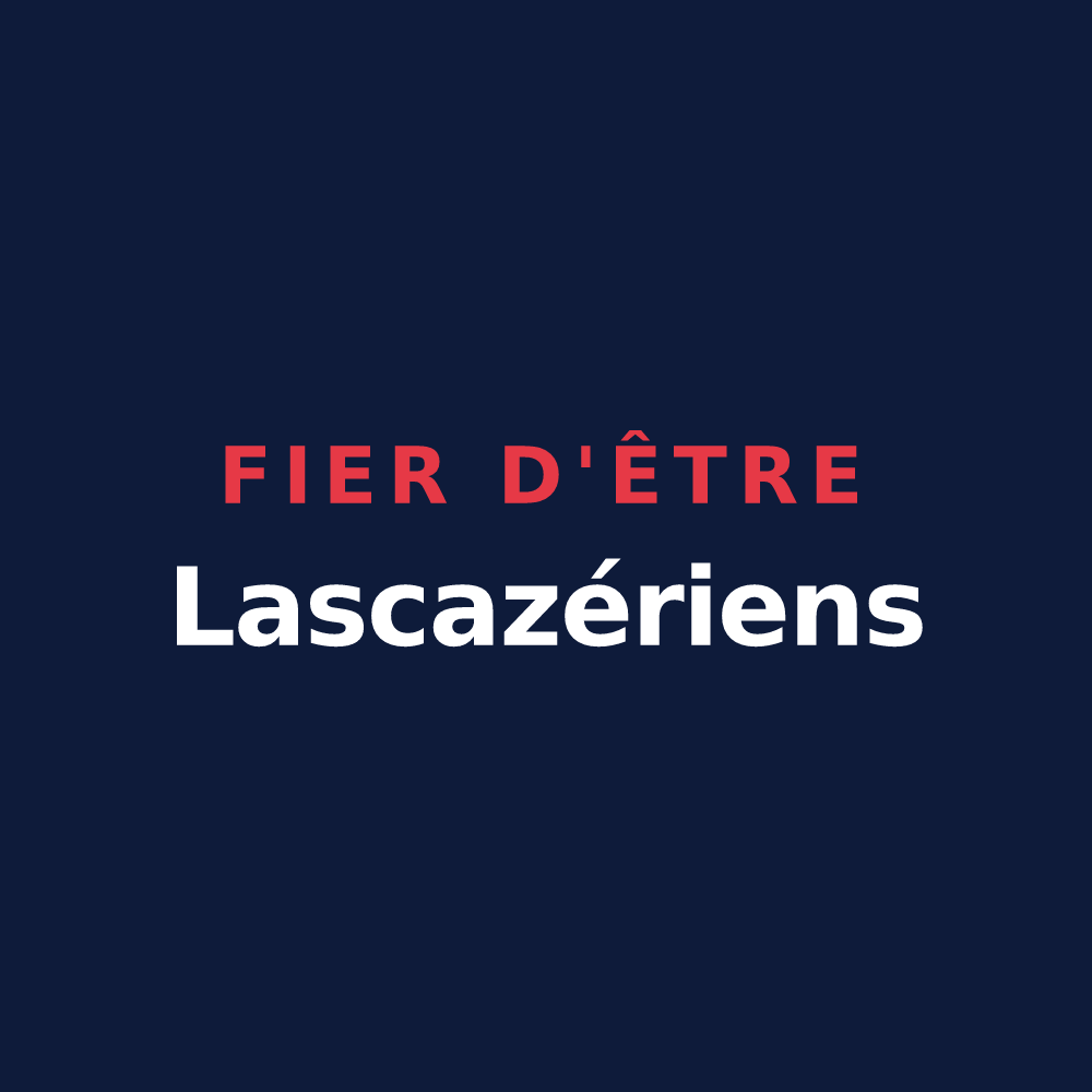 T-shirt « Fier d'être Lascazériens » — design pour Lascazères