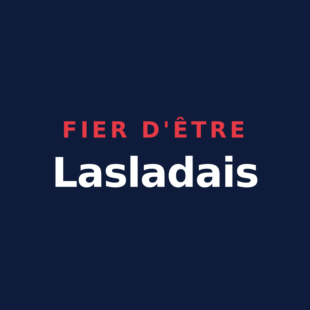 T-shirt « Fier d'être Lasladais » — design pour Laslades
