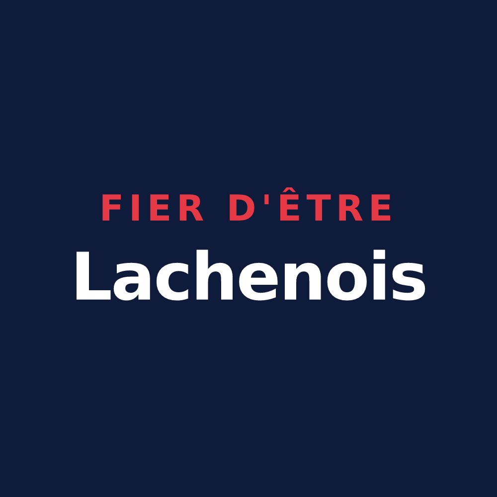 T-shirt « Fier d'être Lachenois » — design pour Lassigny