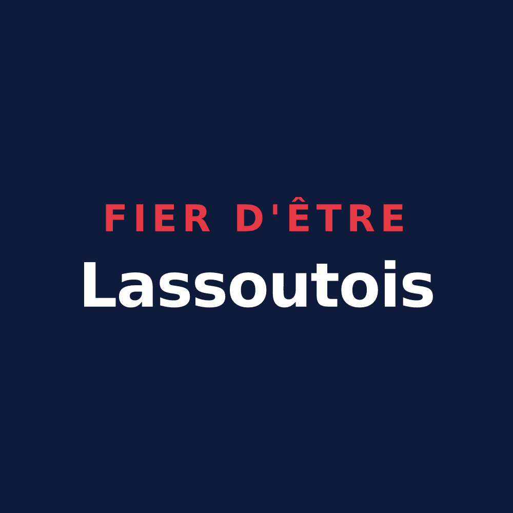 T-shirt « Fier d'être Lassoutois » — design pour Lassouts