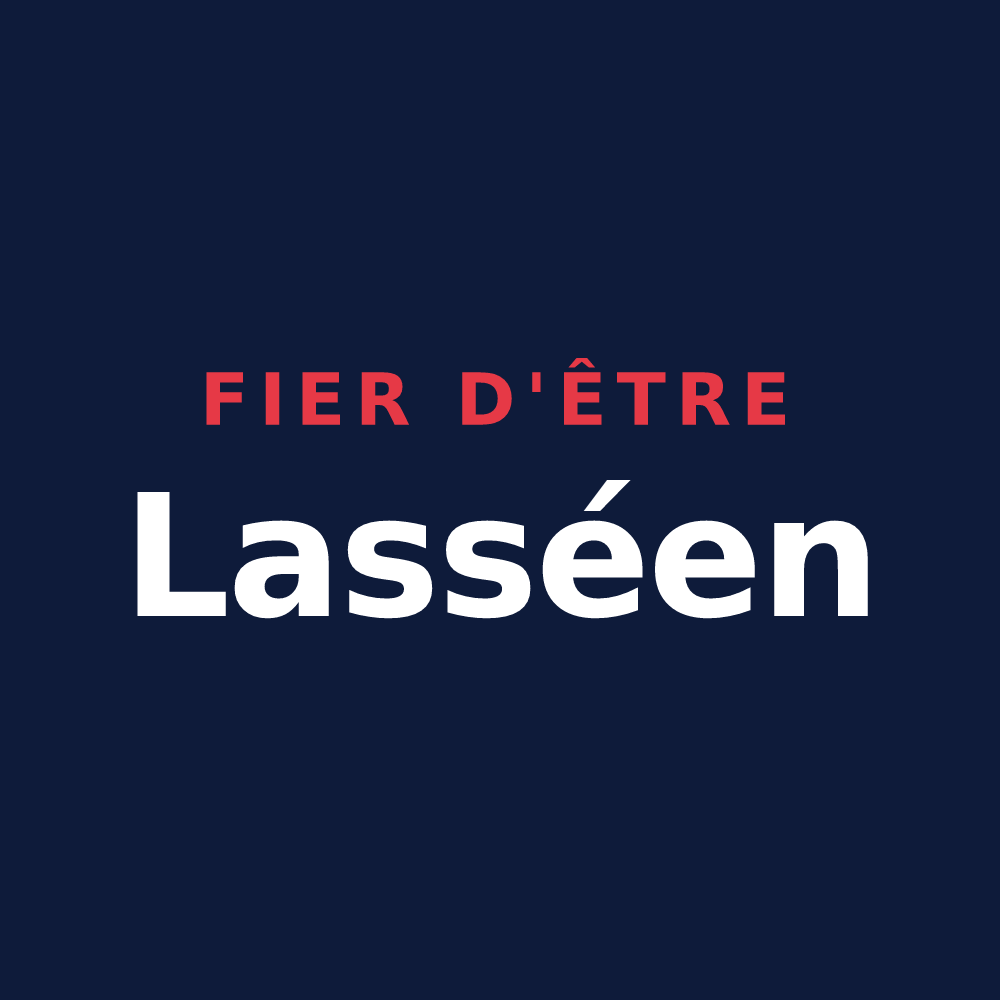 T-shirt « Fier d'être Lasséen » — design pour Lassy