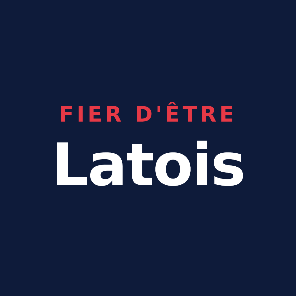 T-shirt « Fier d'être Latois » — design pour Latoue