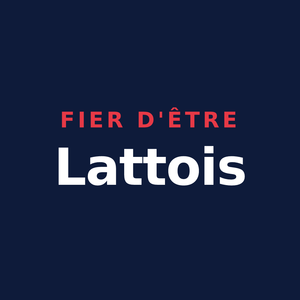 T-shirt « Fier d'être Lattois » — design pour Lattes