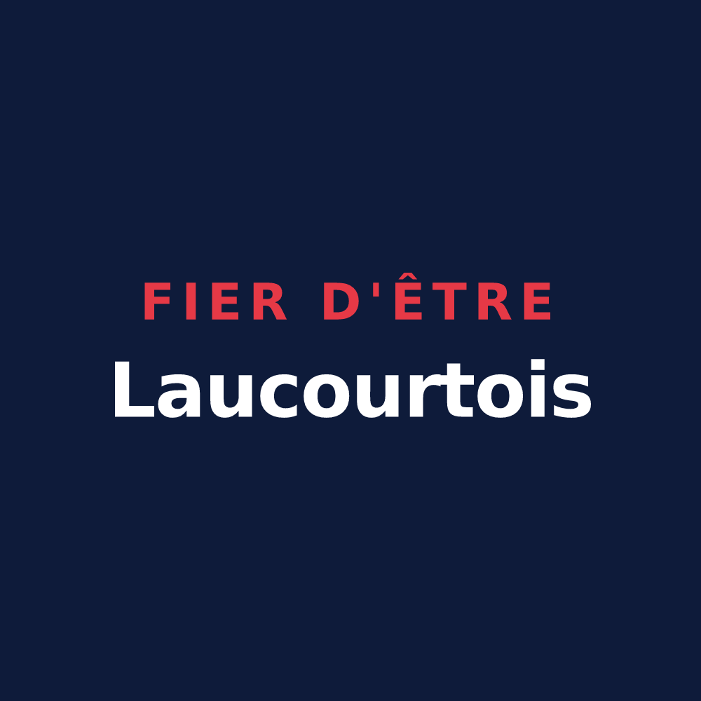 T-shirt « Fier d'être Laucourtois » — design pour Laucourt