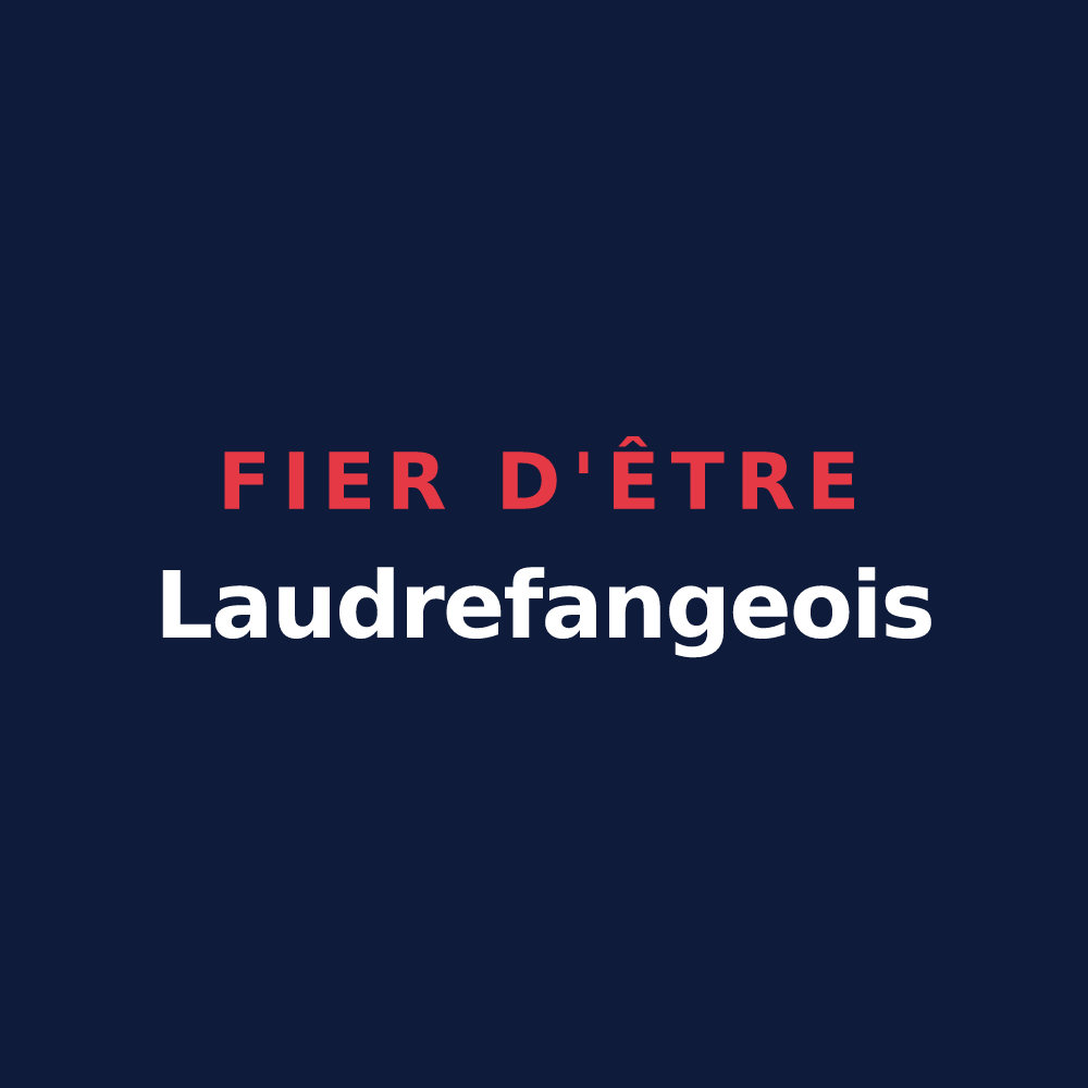T-shirt « Fier d'être Laudrefangeois » — design pour Laudrefang