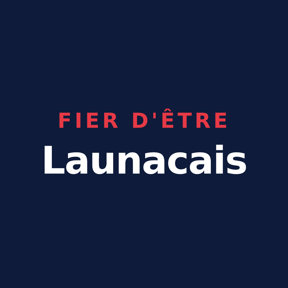 T-shirt « Fier d'être Launacais » — design pour Launac