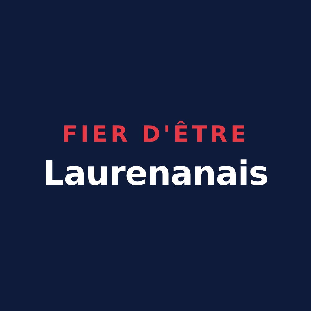 T-shirt « Fier d'être Laurenanais » — design pour Laurenan