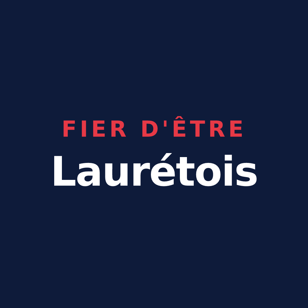 T-shirt « Fier d'être Laurétois » — design pour Lauret