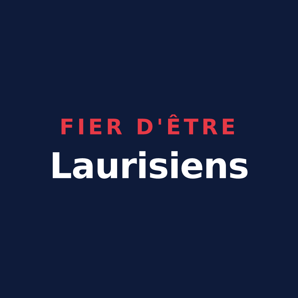 T-shirt « Fier d'être Laurisiens » — design pour Lauris