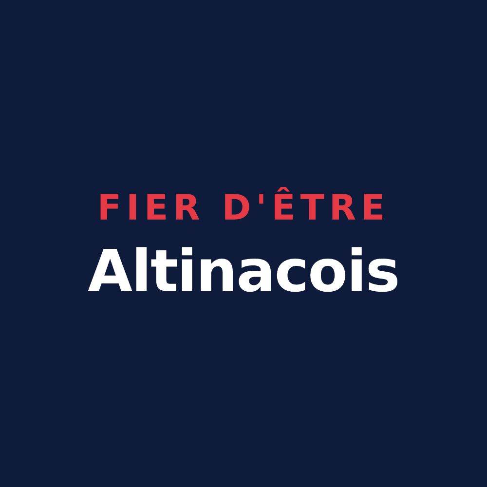 T-shirt « Fier d'être Altinacois » — design pour Lautignac